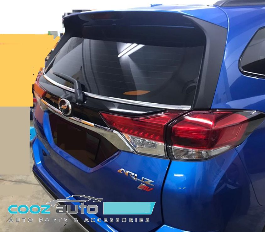 Perodua Aruz Chrome ABS Rear Windscreen Frame Lining Protector